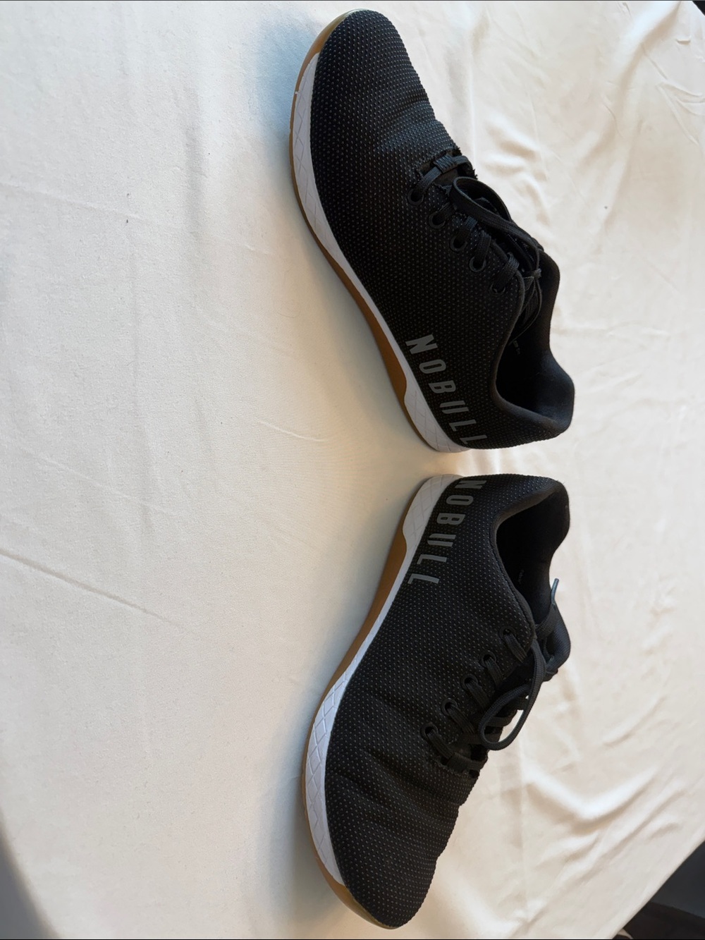 NOBULL Men’s Black Trainer Cross Training Shoes Size 10 Athletic Gym Sneakers - Picture 3 of 13
